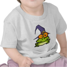 Frosch mit einem Hexe-Hut Shirts
