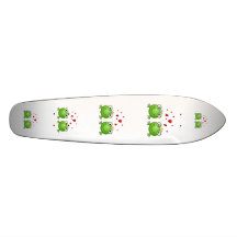 Frosch-Prinz und Frosch-Prinzessin, mit Herzen Personalisierte Decks