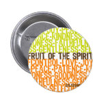 Fruit de l'esprit badges avec agrafe