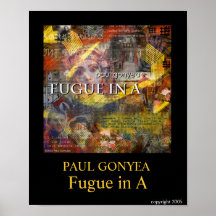 Fugue in A Plakate