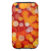 Funkelnde Lichter Tough iPhone 3 Cover