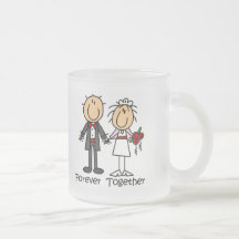 Für immer zusammen T-Shirts und Geschenke Tee Haferl