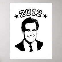 FÜR ROMNEY 2012 PLAKATE