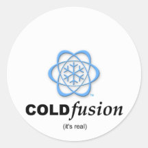 Fusion froide - elle est vraie autocollants