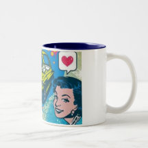 Fusquinha Amarelo Tasse À Café
