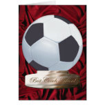 Fußball-beste Trainer-Preis-Karte