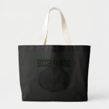 Fußball-Fanatiker Einkaufstaschen