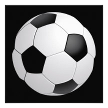Fußball-Fußball-Einladung