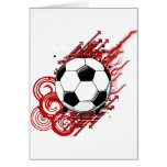 Fußball Grußkarte