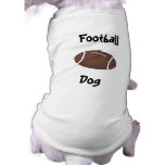 Fußball-Hundehemd Haustier T-shirts