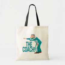 Fußball-Trainer Leinentaschen