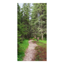 Fußweg auf Wald Photokarten