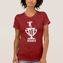 GAGNANT DE MARI DE TROPHÉE T-SHIRT