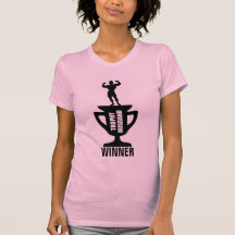 GAGNANT DE MARI DE TROPHÉE T-SHIRTS