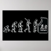 Gamer-Evolutions-Plakat - Videospiel-SpielArcade