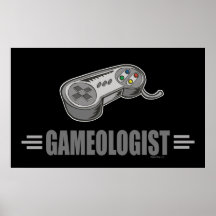 Gamer visuel drôle posters