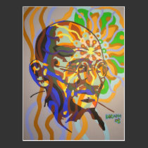 gandhi 2008 als Postkarte postkarten