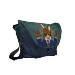 Gangster-Häschen-Bote-Tasche Kurier Tasche