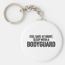 Garde du corps drôle porte-clefs