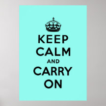 gardez le calme et continuez l'original posters