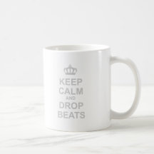 Gardez les battements de calme et de baisse - musi mugs