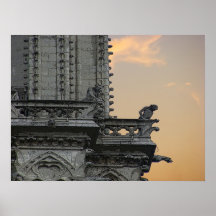 Gargouille de Notre Dame Posters