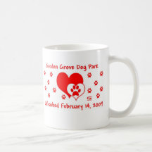 Garten-Waldungs-Hundepark-Becher Kaffee Tasse