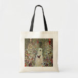 Garten-Weg mit Hühnern durch Gustav Klimt Tasche
