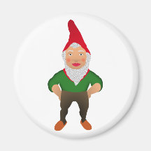Gartenzwerg garden gnome kühlschrankmagnete
