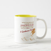 Gärtner Herz-Positiv, emporhebender Poesie-Becher Tee Tassen