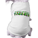 Gärtner u. Veilchen - Haustier-Hemd Hund T-shirt