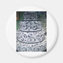 gâteau de mariage aimants