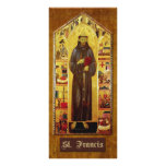 "Gebet von St Francis von Assisi " Werbekarte