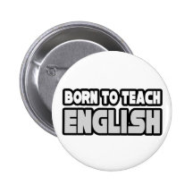 Geboren, Englisch zu unterrichten Button