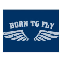Geboren, Flügel zu fliegen Postkarten