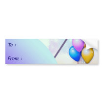 Geburtstags-großer Geschenk-Umbau Auto Sticker