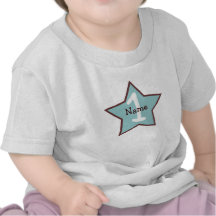 Geburtstags-Stern-personalisiertes 1. Geburtstags- Shirt