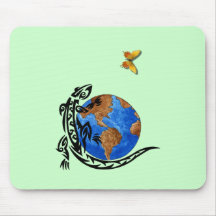 Gecko-Welt Mauspad