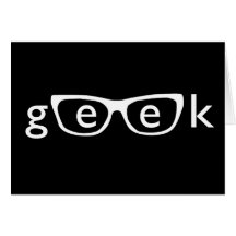 Geek Grußkarte