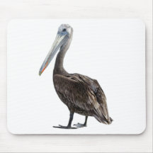 Gefährdetes Brown Pellican (geschützte Spezies) Mousepad