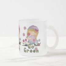 Gehen Garten grüner Tee Haferl