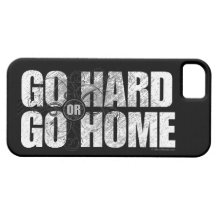 Gehen Sie stark oder gehen Sie Zuhause iPhone 5 Fa iPhone 5 Hülle