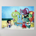 Gehen Sie voran! Monster-Team! Posterdrucke