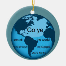 Gehen YE… Weihnachtsbaum Ornament