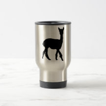 Gehendes Alpaka Kaffee Haferl