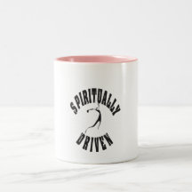 Geistig gefahrener Becher Kaffee Haferl