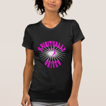 Geistig gefahrenes Logo-T-Stück Tshirt