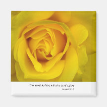 Gelbe Rose Kühlschrankmagnete