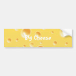 Gelbe Schweizer Käse-Beschaffenheit Autosticker