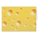 Gelbe Schweizer Käse-Beschaffenheit Karten